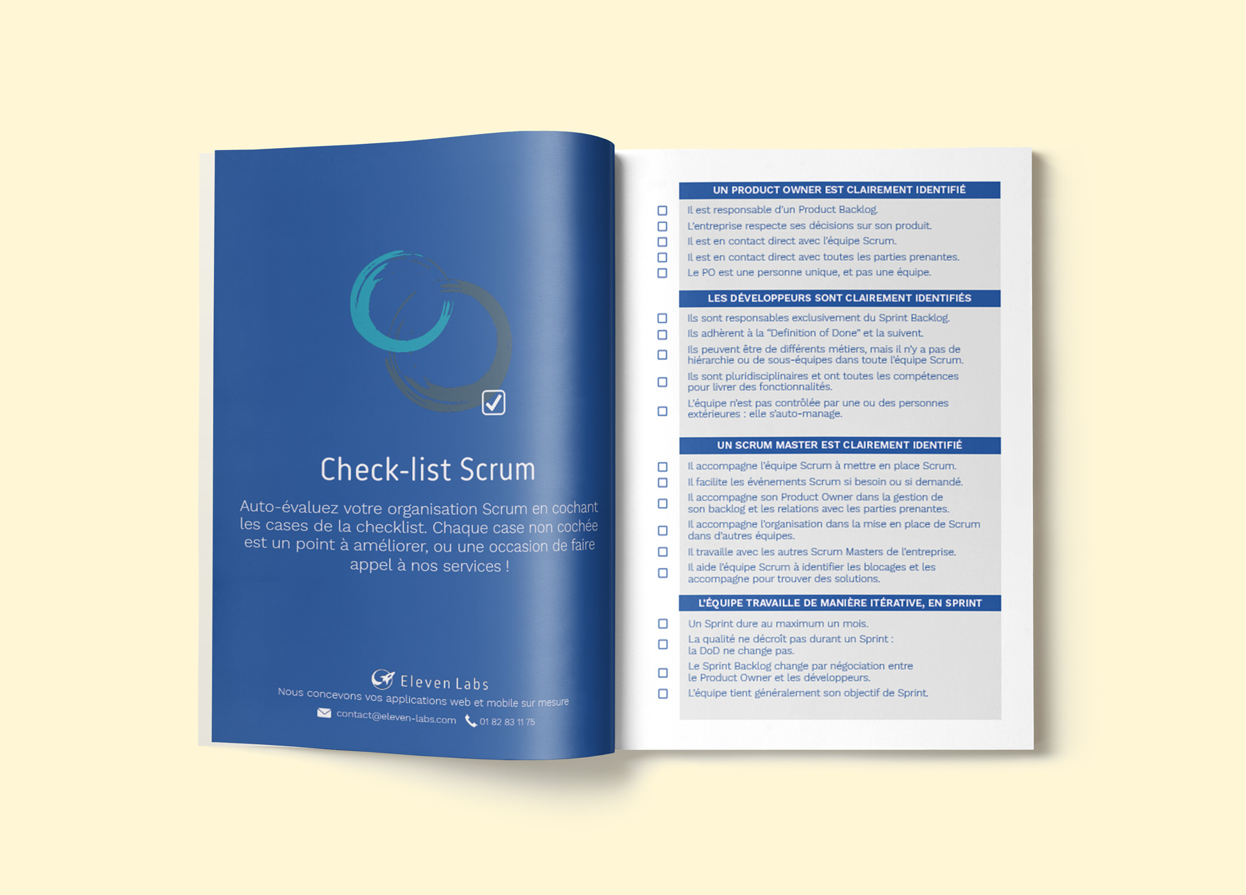 Notre checklist Scrum Master téléchargeable